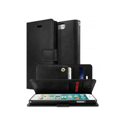 Goospery Mercury Mansoor Diary Wallet Leather Flip Case For iPhone 7 Plus/ 8 Plus - GR Phones