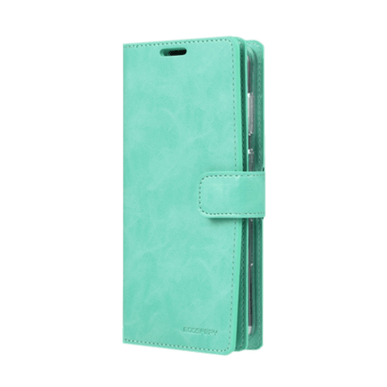 Goospery Mercury Mansoor Diary Wallet Leather Flip Case For iPhone 7 Plus/ 8 Plus - Mint - GR Phones