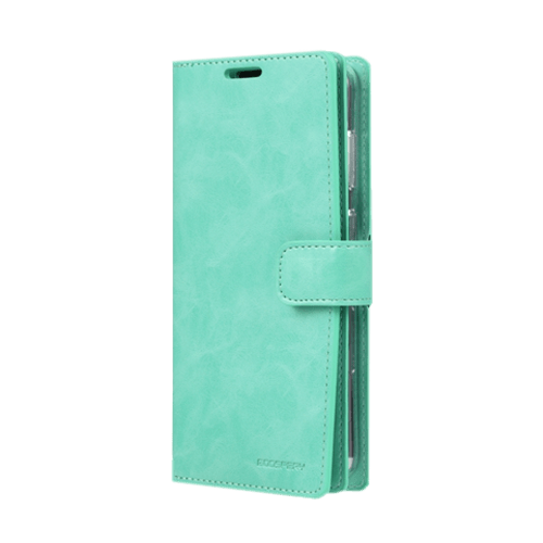 Goospery Mercury Mansoor Diary Wallet Leather Flip Case For iPhone 7 Plus/ 8 Plus - Mint - GR Phones