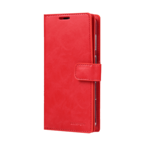 Goospery Mercury Mansoor Diary Wallet Leather Flip Case For iPhone 7 Plus/ 8 Plus - Red - GR Phones
