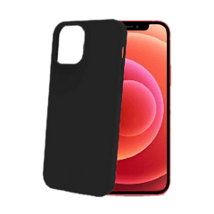 Goospery Mercury Silicone Back Case For iPhone 13 Mini - Black - GR Phones