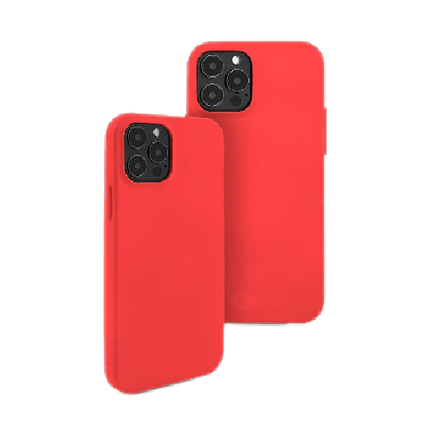 Goospery Mercury Silicone Case Cover For iPhone 13 Pro - Red - GR Phones