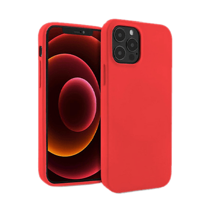 Goospery Mercury Silicone Case Cover For iPhone 13 Pro - Red - GR Phones