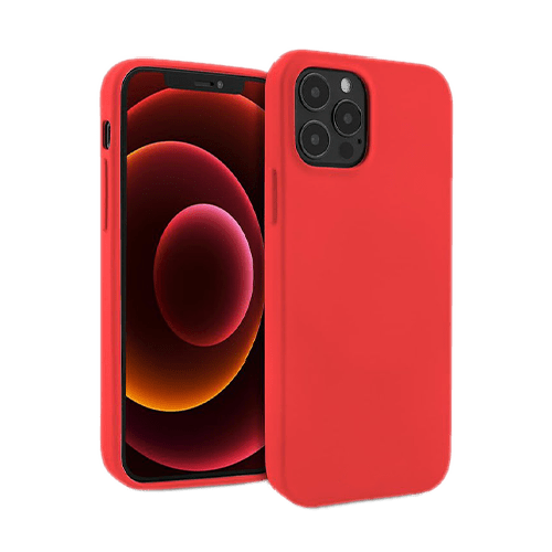 Goospery Mercury Silicone Case Cover For iPhone 13 Pro - Red - GR Phones