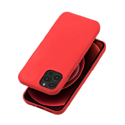 Goospery Mercury Silicone Case Cover For iPhone 13 - Red - GR Phones