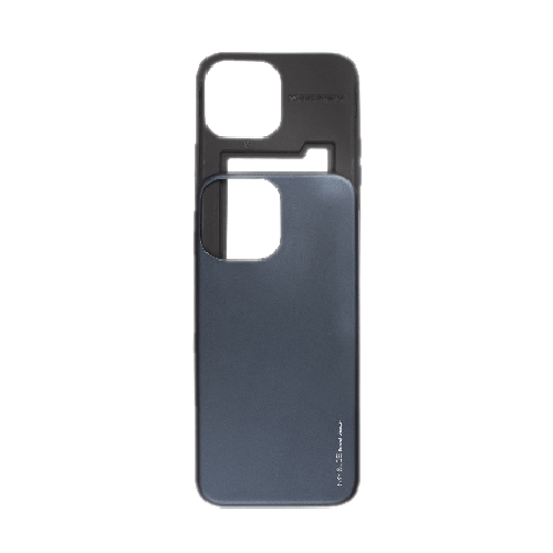 Goospery Mercury Sky Slide Bumper Case With Card Slot for iPhone 12 Mini - Black - GR Phones
