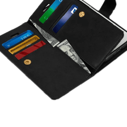 Goospery Mercury Sonata Diary Wallet Leather Flip Case Cover For iPhone 11 Pro Max - Black - GR Phones