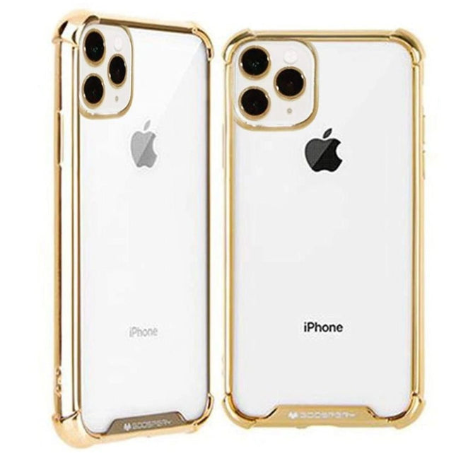 Goospery Mercury Transparent Wonder Protective Case With Metal Plating For iPhone 11 Pro - GR Phones