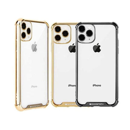 Goospery Mercury Transparent Wonder Protective Case With Metal Plating For iPhone 11 Pro - GR Phones