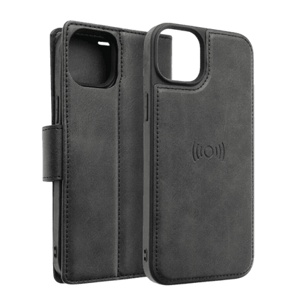 Hanman 2 in 1 Detachable Magnetic Flip Cover Case for iPhone 16 Pro Max - GR Phones