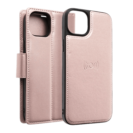 Hanman 2 in 1 Magnetic Detachable Flip wallet Case for iPhone 14 Pro Max