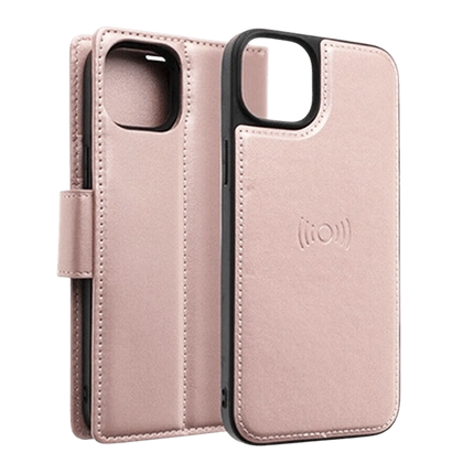 Hanman 2 in 1 Detachable Magnetic Flip Cover Case for iPhone 16 Plus