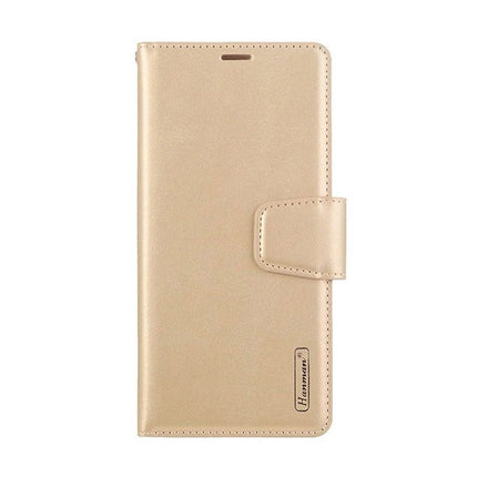 Hanman Wallet Leather Case Cover For Galaxy A05s - Gold - GR Phones
