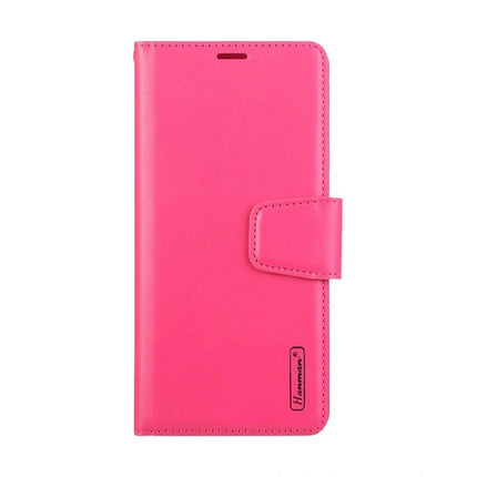 Hanman Wallet Leather Case Cover For Galaxy A05s - Hot Pink - GR Phones