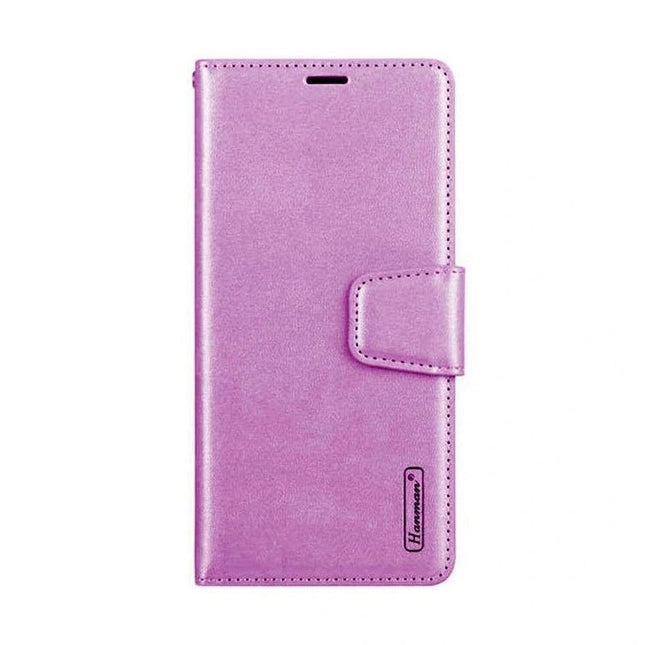 Hanman Wallet Leather Case Cover For Galaxy A15 4G/ 5G - Purple - GR Phones