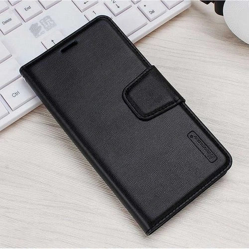 Hanman Wallet Leather Case Cover For Galaxy A16 - Navy - GR Phones