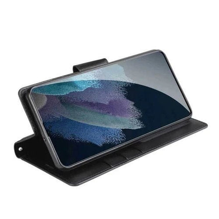 Hanman Wallet Leather Case Cover For Galaxy A16 - Navy - GR Phones