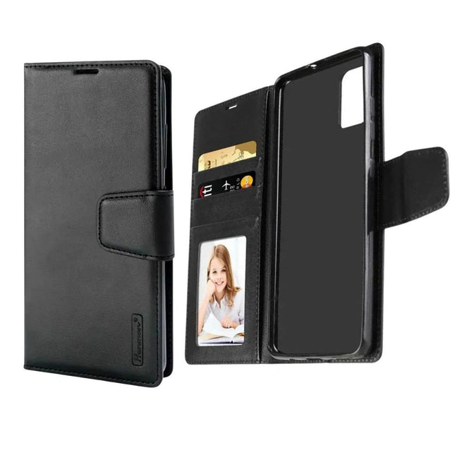 Hanman Wallet Leather Case Cover For Galaxy A20 / A30 - GR Phones