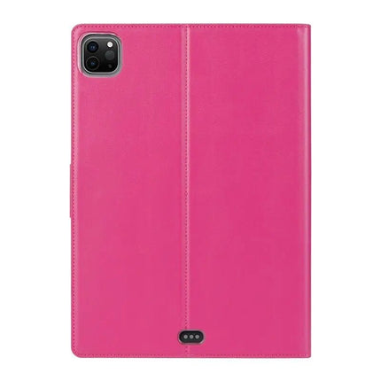 Hanman Wallet Leather Case Cover For iPad 10th Gen (10.9 inch) - Hot Pink - GR Phones