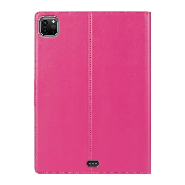 Hanman Wallet Leather Case Cover For iPad 10th Gen (10.9 inch) - Hot Pink - GR Phones