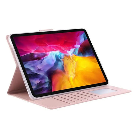 Hanman Wallet Leather Case Cover For iPad 10th Gen (10.9 inch) - Hot Pink - GR Phones