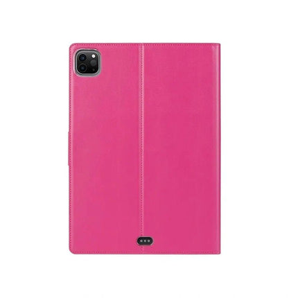Hanman Wallet Leather Case Cover For iPad 10th Gen (10.9 inch) - Hot Pink - GR Phones