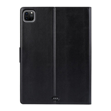Hanman Wallet Leather Case Cover For iPad Pro 11 2024 (M4) - Black - GR Phones