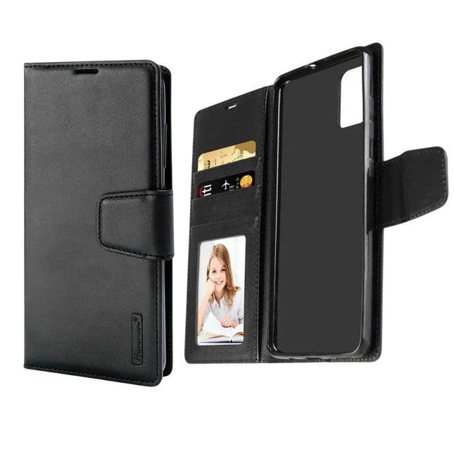 Hanman Wallet Leather Case Cover For Oppo A17 - GR Phones