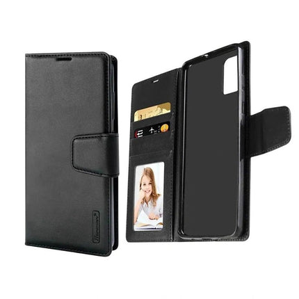 Hanman Wallet Leather Case Cover For Oppo A17 - GR Phones