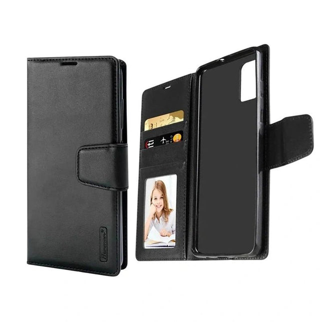 Hanman Wallet Leather Case Cover For Oppo A17 - GR Phones