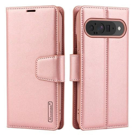 Hanman Wallet Leather Case Cover for Oppo Find X8 Pro - GR Phones