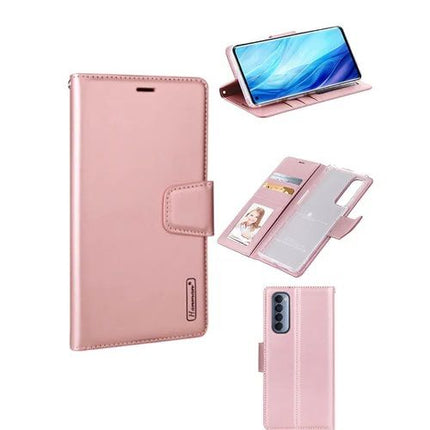 Hanman Wallet Leather Case Cover for Oppo Find X8 Pro - GR Phones
