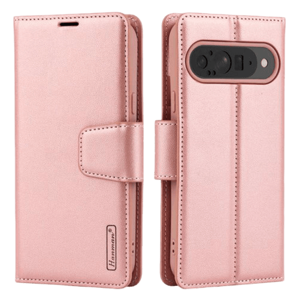 Hanman Wallet Leather Case Cover for Pixel 9 Pro XL - GR Phones