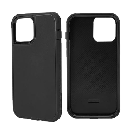 Heavy Duty Case Strong Shockproof Case For iPhone 11 Pro Max - Black - GR Phones