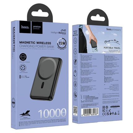 Hoco 20W 10,000mAh Magsafe Magnetic Wireless Power Bank J141 (MagSafe Compatible) - GR Phones