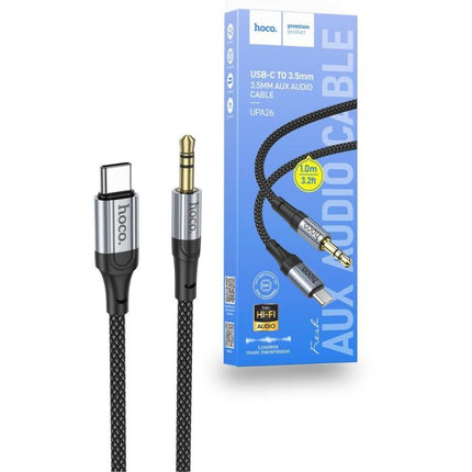 Hoco UPA26C USB - C to 3.5mm AUX Cable - GR Phones