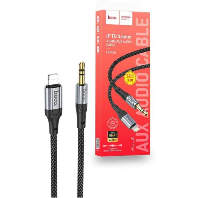 Hoco UPA26L Lightning to 3.5mm AUX Cable - GR Phones