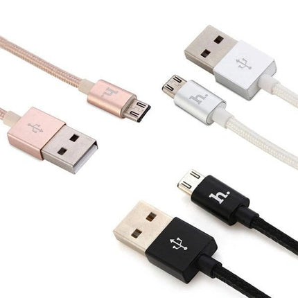 Hoco UPM05 Micro USB Metal Knitted Cable - GR Phones