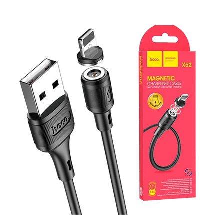 HOCO X52 Sereno Lightning Magnetic Charging Cable - GR Phones