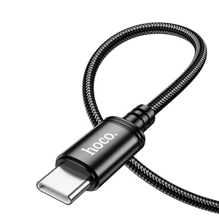 Hoco X89 USB - C to USB - C Braided Super Tough Cable - Black - GR Phones