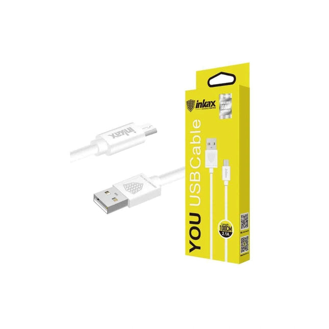 Inkax Micro USB 2.1A Cable – Model CK - 01 - GR Phones