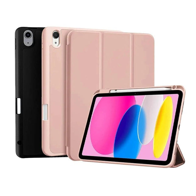 iPad 10th/ 11th Gen Smart Fold Case with Pencil Holder - Black - GR Phones