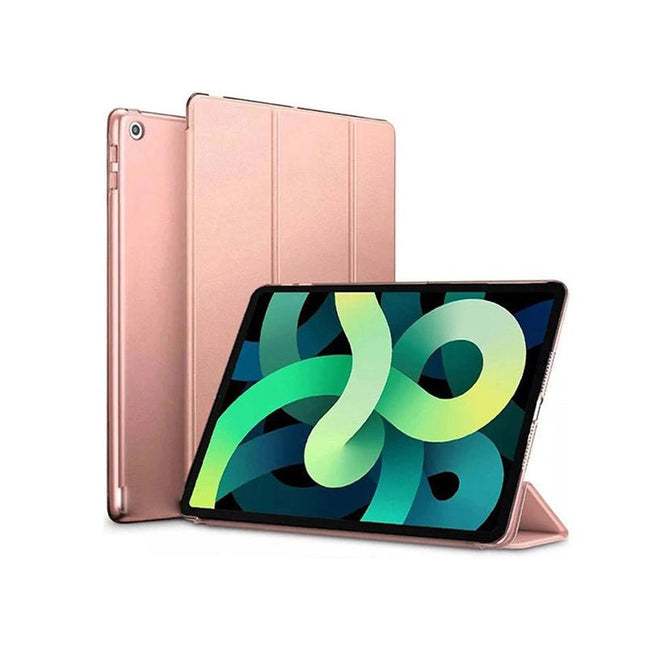 iPad 5th/ 6th Gen Smart Fold Case Cover with Pencil Holder - Rose Gold - GR Phones