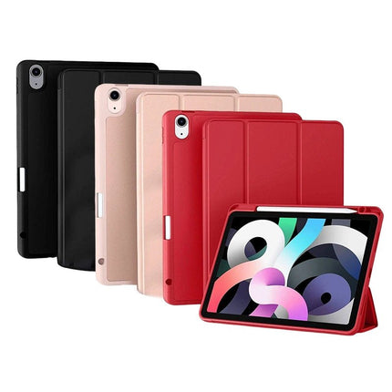 iPad Pro 11 2018/2020/2021/Air 4/ Air 5 Smart Fold Case Cover with Pencil Holder - Black - GR Phones