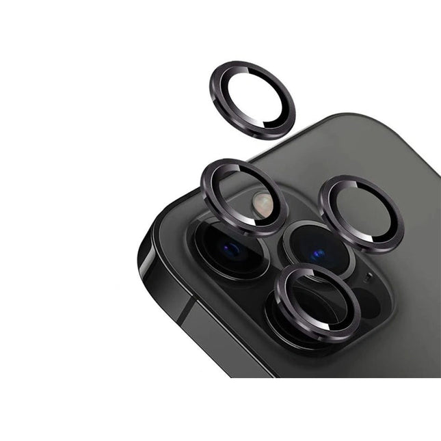 iPhone 16 Pro/ 16 Pro Max Aluminum Alloy Camera Lens Cover Protector - GR Phones