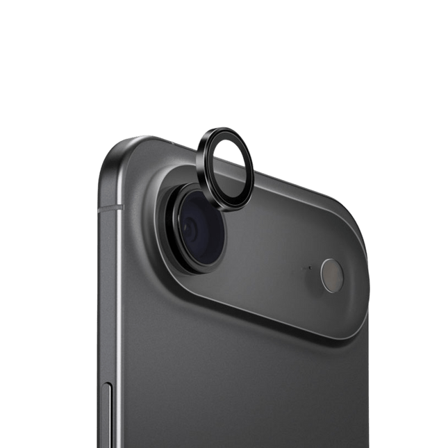 iPhone 17 Air Aluminum Alloy Camera Lens Cover Protector - Black - GR Phones