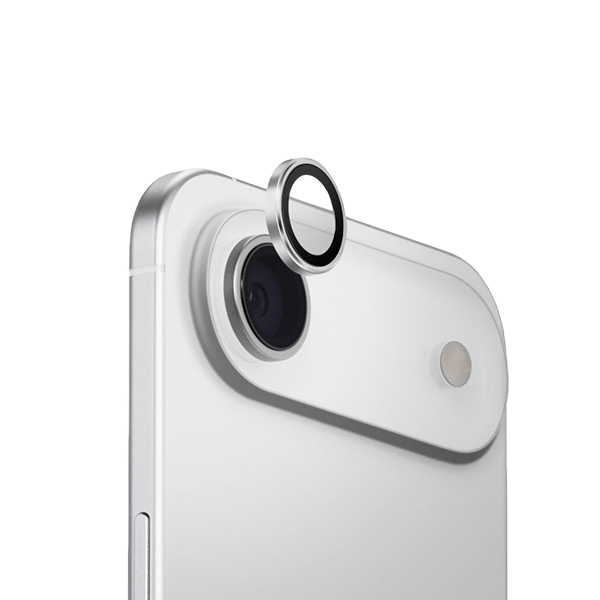 iPhone 17 Air Aluminum Alloy Camera Lens Cover Protector - Silver - GR Phones