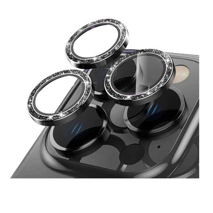 iPhone 17 Air Diamond Camera Lens Cover Protector - Black - GR Phones