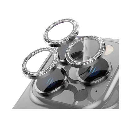 iPhone 17 Diamond Camera Lens Cover Protector - Silver - GR Phones