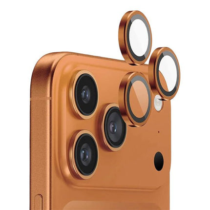 Orange Aluminum Camera Lens Protector for iPhone 17 Pro/ Pro Max - GR Phones